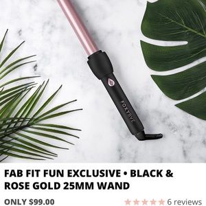 Foxybae curling wand curling iron